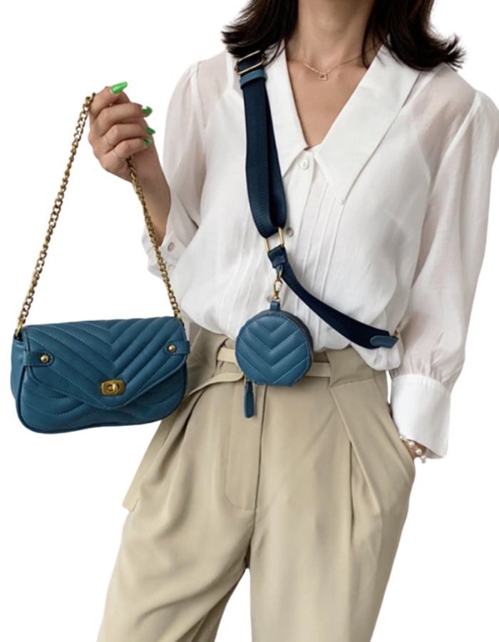 SHOPIQAT Shoulder High Sense Chain Messenger Small Bag - Premium from shopiqat - Just $9.900! Shop now at shopiqat